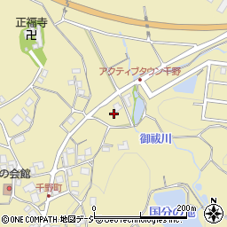 石川県七尾市千野町と周辺の地図