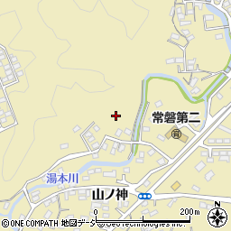 福島県いわき市常磐湯本町天神周辺の地図