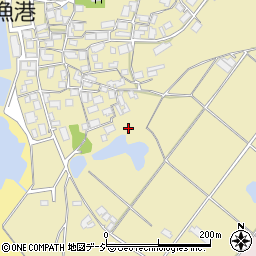 石川県羽咋郡志賀町上野ハ周辺の地図