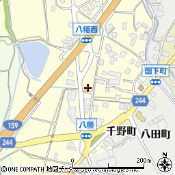 石川県七尾市八幡町ろ周辺の地図