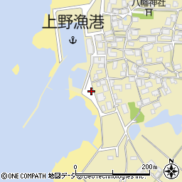 石川県志賀町（羽咋郡）上野（イ）周辺の地図