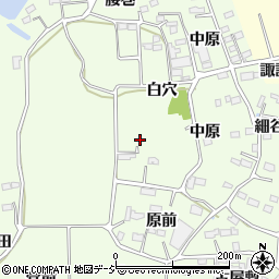 福島県いわき市平神谷作（白穴）周辺の地図
