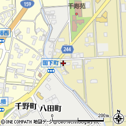 石川県七尾市千野町レ周辺の地図