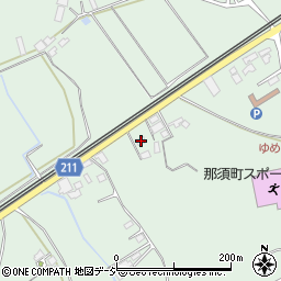 栃木県那須郡那須町寺子乙2512周辺の地図