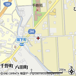石川県七尾市国下町わ周辺の地図