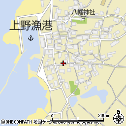 石川県羽咋郡志賀町上野ハ18周辺の地図