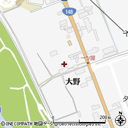 新潟県糸魚川市大野1221周辺の地図