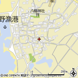 石川県羽咋郡志賀町上野ハ50周辺の地図