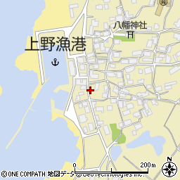 石川県羽咋郡志賀町上野ハ13周辺の地図