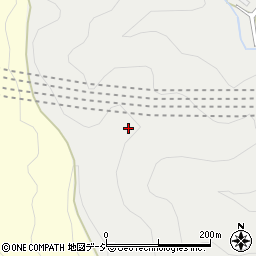 寺地トンネル周辺の地図