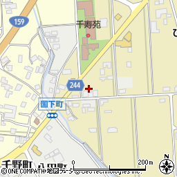 石川県七尾市千野町（わ）周辺の地図