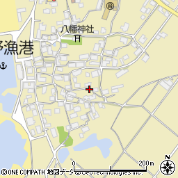 石川県羽咋郡志賀町上野ハ71周辺の地図