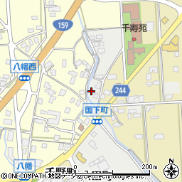 石川県七尾市国下町（ヲ）周辺の地図