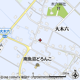 新潟県南魚沼市大木六525周辺の地図