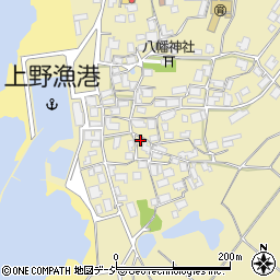 石川県羽咋郡志賀町上野ハ20周辺の地図
