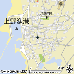 石川県羽咋郡志賀町上野ハ22周辺の地図