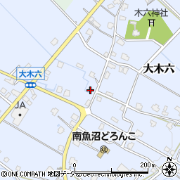 新潟県南魚沼市大木六265周辺の地図