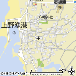 石川県羽咋郡志賀町上野ハ45周辺の地図