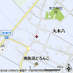 新潟県南魚沼市大木六529周辺の地図