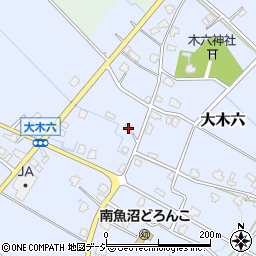 新潟県南魚沼市大木六322周辺の地図