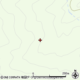 ツボイケ沢周辺の地図