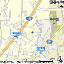 石川県七尾市八幡町（ホ）周辺の地図