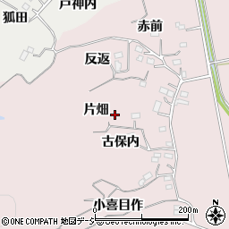 福島県いわき市平上山口片畑周辺の地図