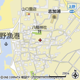 石川県羽咋郡志賀町上野ハ63周辺の地図