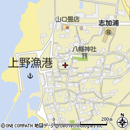 石川県羽咋郡志賀町上野ハ29周辺の地図