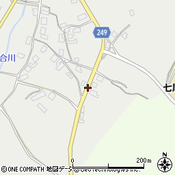 石川県七尾市白馬町ワ周辺の地図