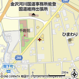 石川トヨペットカローラ七尾千野バリュー店周辺の地図