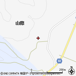 福島県棚倉町（東白川郡）山際（屋敷前）周辺の地図