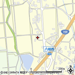 石川県七尾市八幡町（ハ）周辺の地図