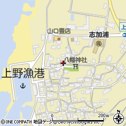 石川県羽咋郡志賀町上野ニ5周辺の地図
