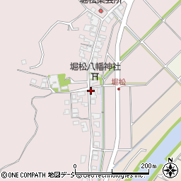 石川県羽咋郡志賀町堀松イ91周辺の地図
