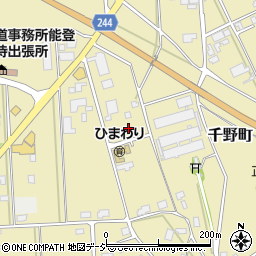 石川県七尾市千野町（は）周辺の地図