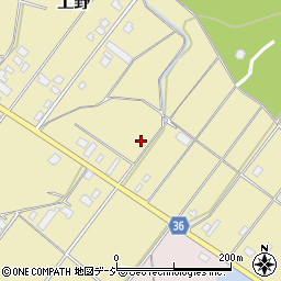 石川県志賀町（羽咋郡）上野（乙）周辺の地図