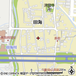 新潟県糸魚川市田海5898周辺の地図