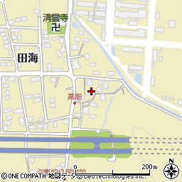 新潟県糸魚川市田海2326周辺の地図