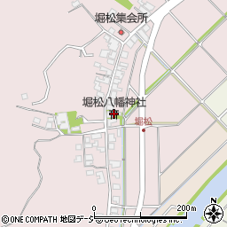 堀松八幡神社周辺の地図