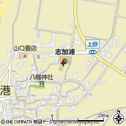 志加浦周辺の地図