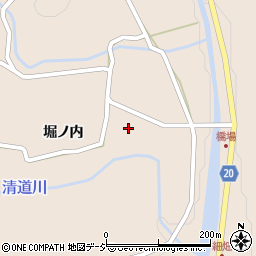 福島県いわき市遠野町大平堀ノ内2周辺の地図