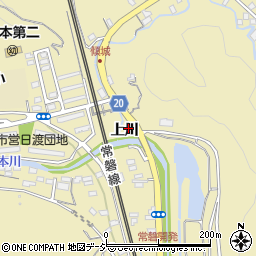 福島県いわき市常磐湯本町上川18周辺の地図