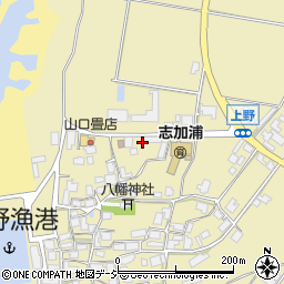 石川県羽咋郡志賀町上野ニ49-1周辺の地図