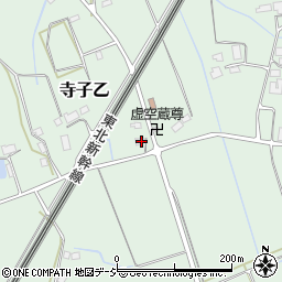 栃木県那須郡那須町寺子乙2216周辺の地図