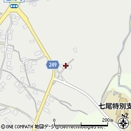 石川県七尾市白馬町ヲ周辺の地図