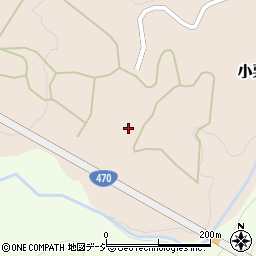 石川県七尾市小栗町子周辺の地図