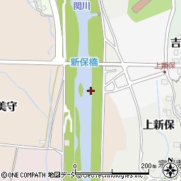 新保橋周辺の地図