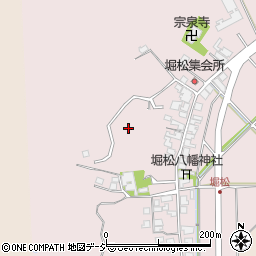 石川県羽咋郡志賀町堀松周辺の地図