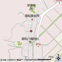 石川県羽咋郡志賀町堀松イ周辺の地図